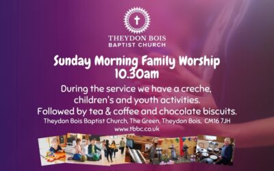 Family Worship Sunday Morning 10.30am