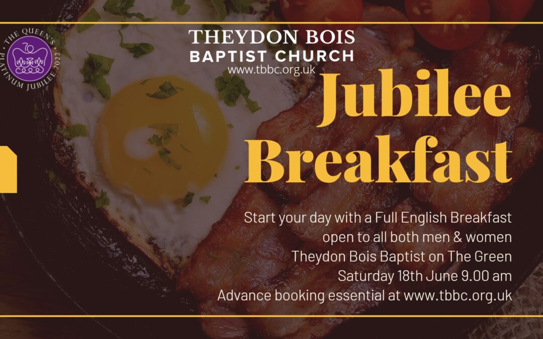 Theydon Bois Baptist Jubilee Breakfast